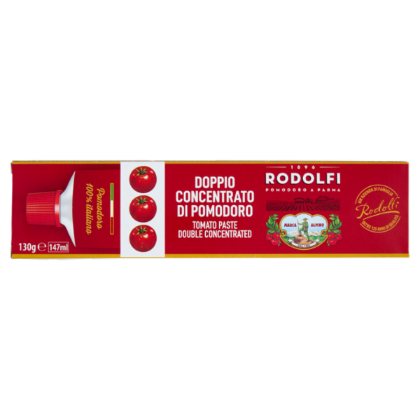 Rodolfi Marca Alpino Doppio Concentrato di Pomodoro 130 g