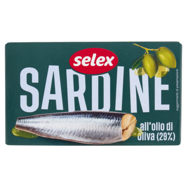 Selex Sardine in Olio di Oliva 120 g