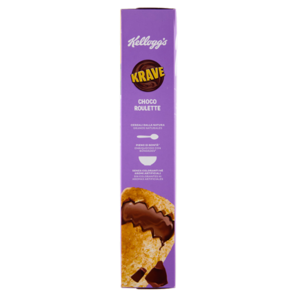 Kellogg's Krave Choco Roulette White Choco - Choco Nut - Milk Choco 375 g