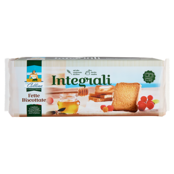 F.lli Cellino Fette Biscottate Integrali 648 g