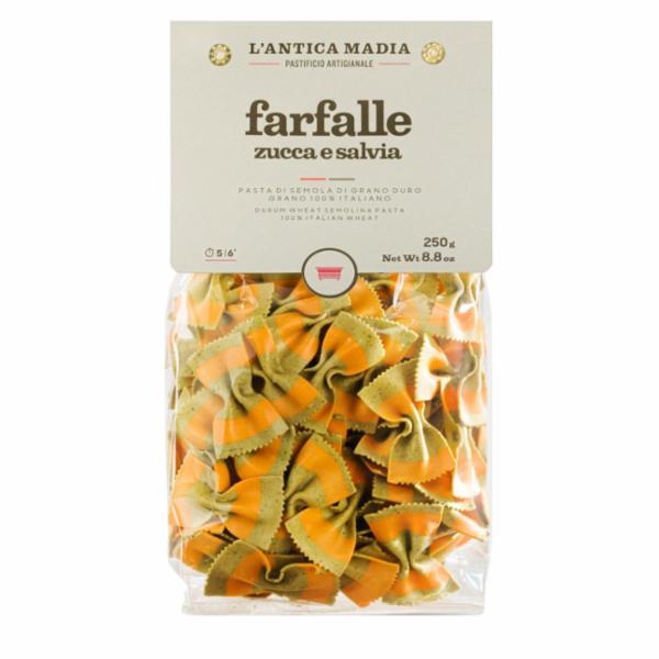 L'Antica Madia Farfalle Zucca e Salvia 250g