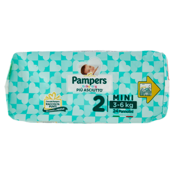 Pampers Baby-dry Mini 24 pz