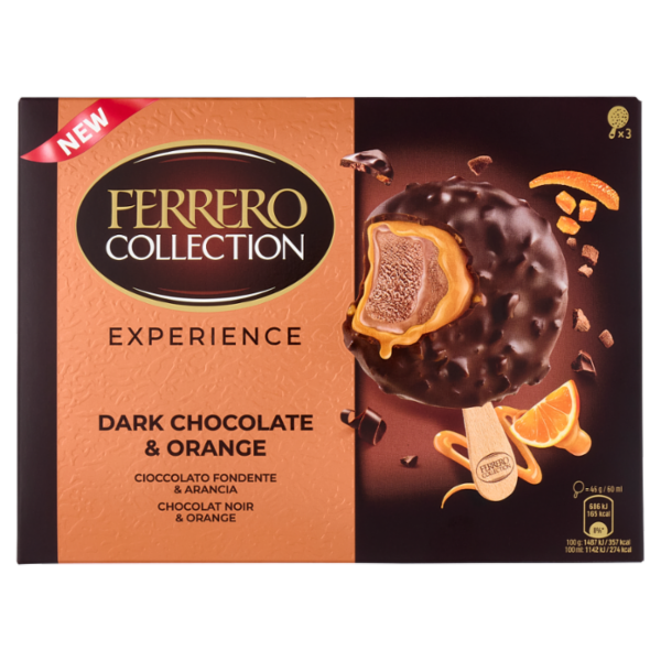 Ferrero Collection Experience Cioccolato Fondente & Arancia 3 x 46 g