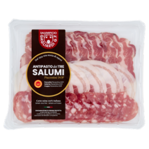 Salumificio Gargliardi G.P. Antipasto Dei Tre Salumi Piacentini DOP 0,120 Kg