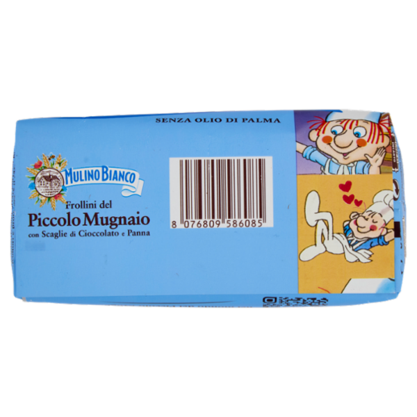 Mulino Bianco Frollini del Piccolo Mugnaio Biscotti con Cioccolato e Panna Limited Edition 300g