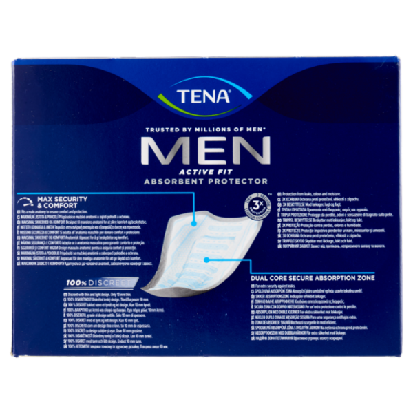 Tena Men Active Fit Absorbent Protector Level 3 8 pz