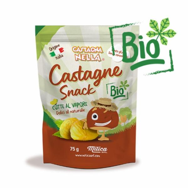 CASTAGNE SNACK BIO 75g