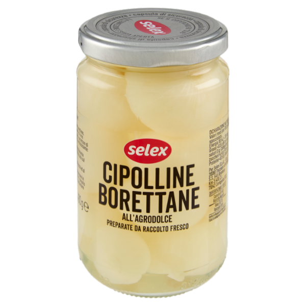 Selex Cipolline Borettane all'agrodolce 300 g