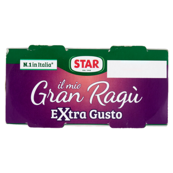 Star il mio Gran Ragù Extra Gusto 2 x 180 g