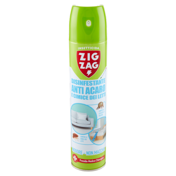 Zig Zag Disinfestante Anti Acaro e Cimice dei Letti 300 ml