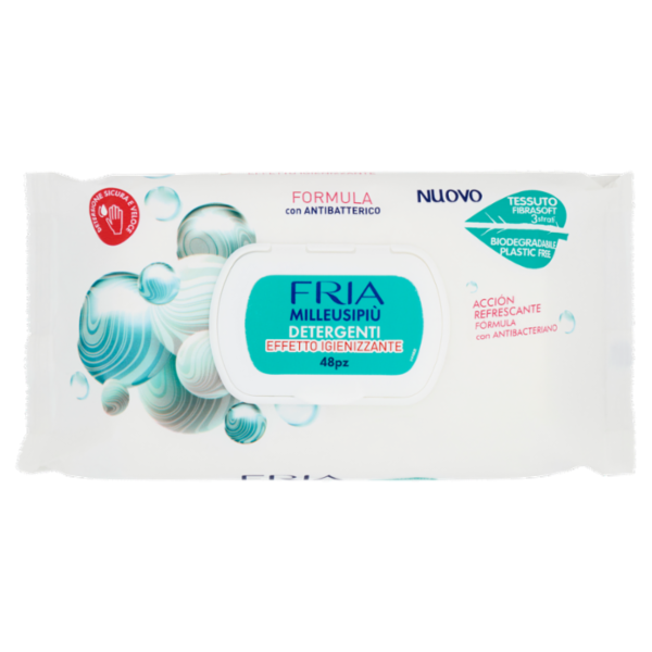 Fria Milleusipiù Detergenti Effetto Igienizzante 48 pz