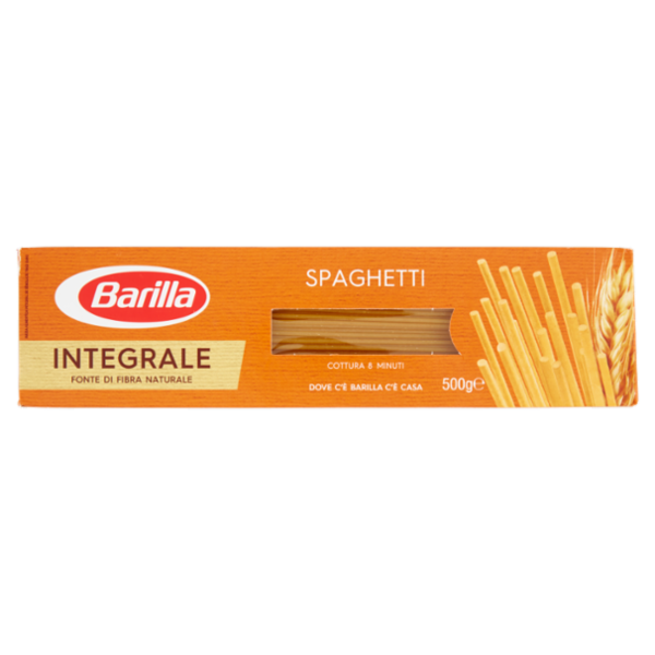 Barilla Pasta Integrale Spaghetti 100% grano italiano 500 g