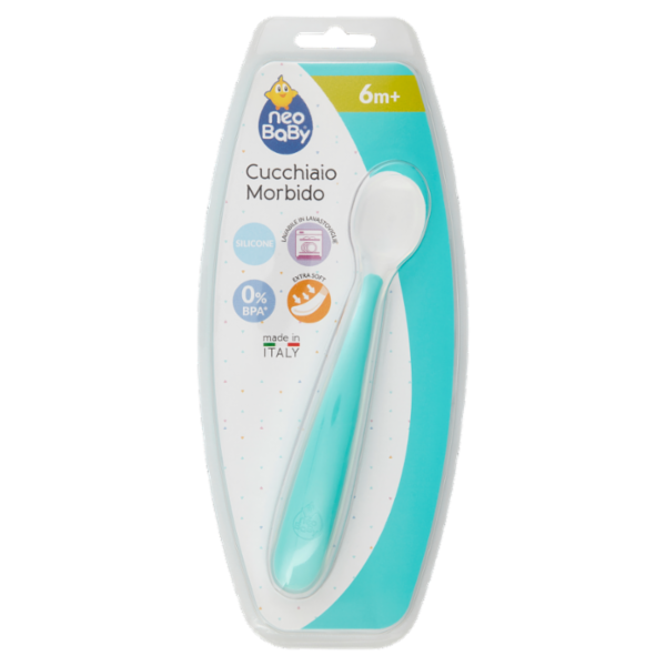 neo Baby Cucchiaio Morbido 6m+ Verde