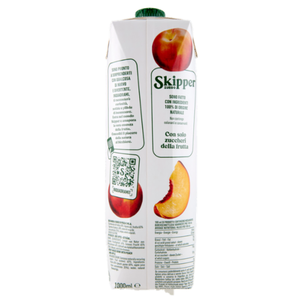 Zuegg Skipper Pesca Senza zuccheri aggiunti 1000 ml