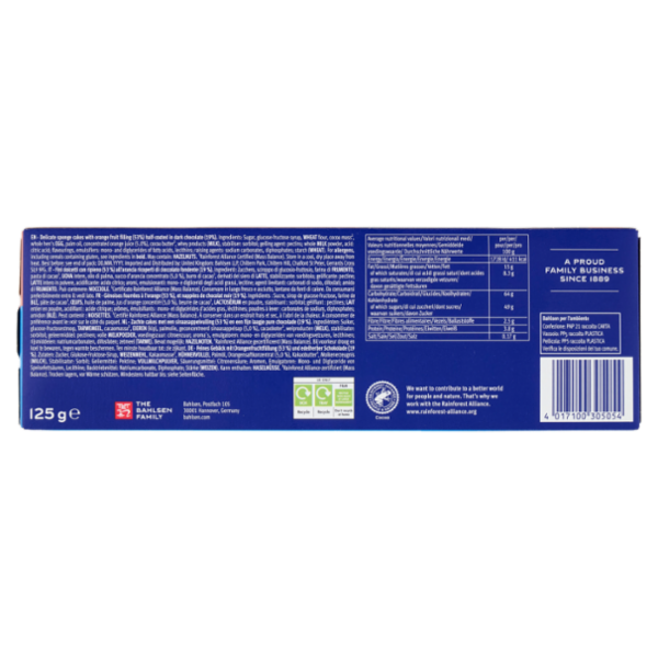 Bahlsen Messino Dark 125 g