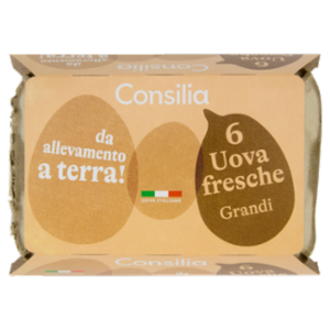 Consilia 6 Uova Fresche Grandi Da Allevamento a Terra