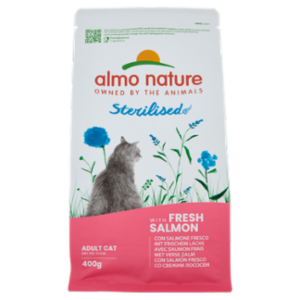 Almo Nature Sterilised Adult Cat Con Salmone Fresco 400 g