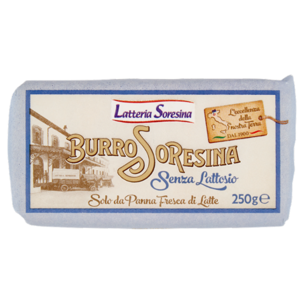 Latteria Soresina Burro Soresina Senza Lattosio 250 g