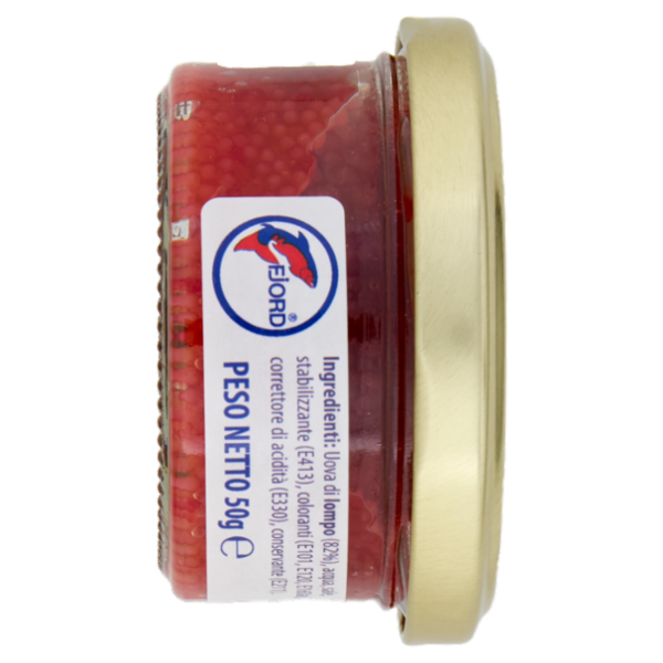 Fjord Uova di Lompo Rosse 50 g