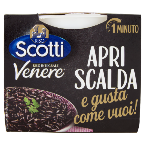 Riso Scotti Apri Scalda e gusta come vuoi! Riso Integrale Venere 200 g