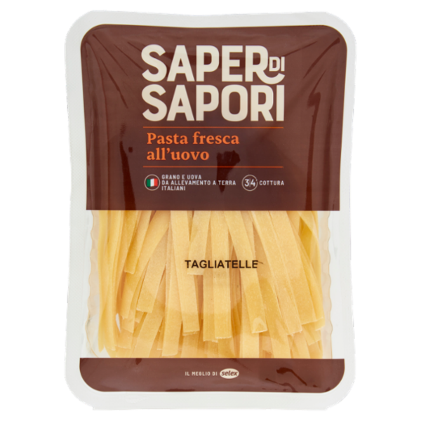 Selex Saper di Sapori Pasta Fresca all'Uovo Tagliatelle 250 g