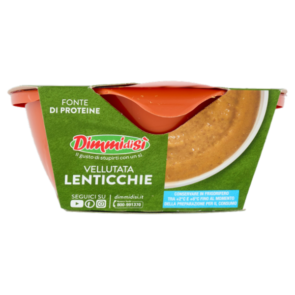 DimmidiSì Vellutata Lenticchie Monoporzione 350 g