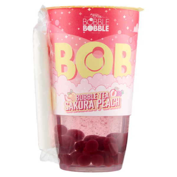 Bobble Bobble Bob Bubble Tea Sakura Peach 360 ml