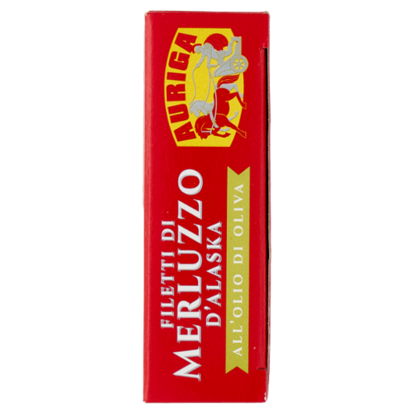 Auriga Filetti di Merluzzo d'Alaska all'Olio di Oliva 105 g