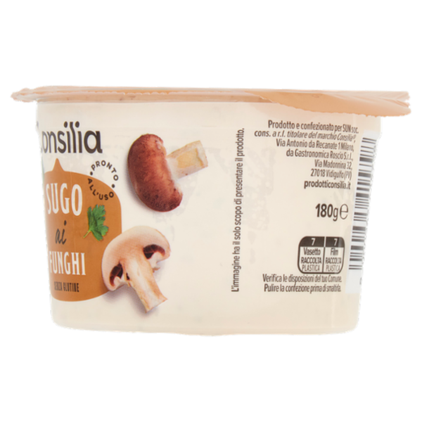 Consilia Sugo Fresco ai Funghi 180 g