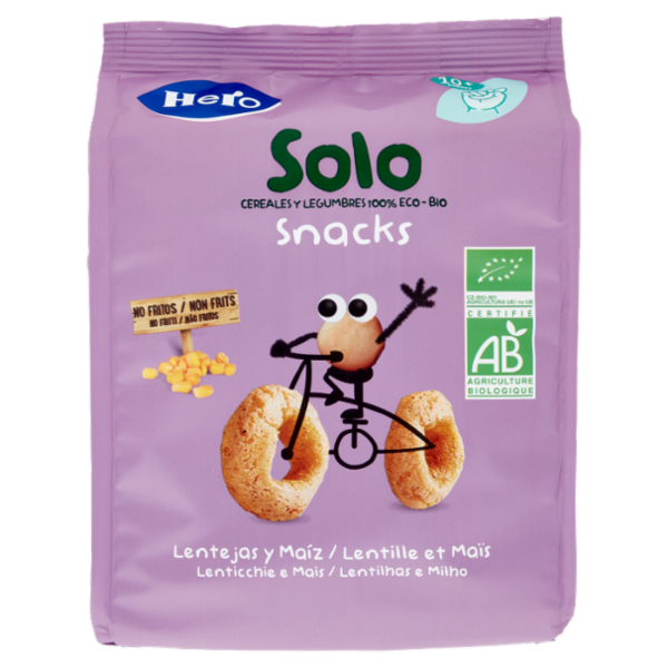 Hero Solo Snacks Lenticchie e Mais 50 g