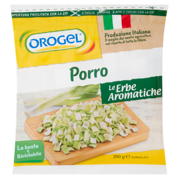Orogel Le Erbe Aromatiche Porro Seurgelati 250 g