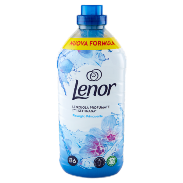 Lenor Ammorbidente Lavatrice Concentrato, Risveglio Primaverile, 86 Lavaggi 1806 ml