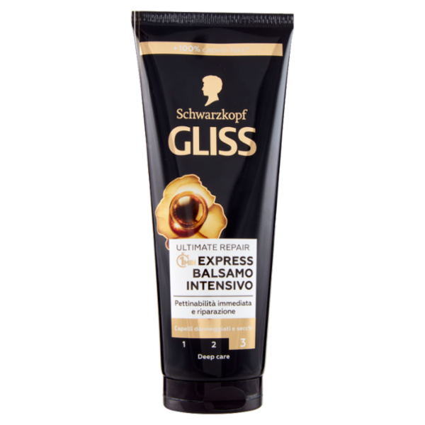 Gliss Ultimate Repair 1Min Express Balsamo Intensivo 200 ml