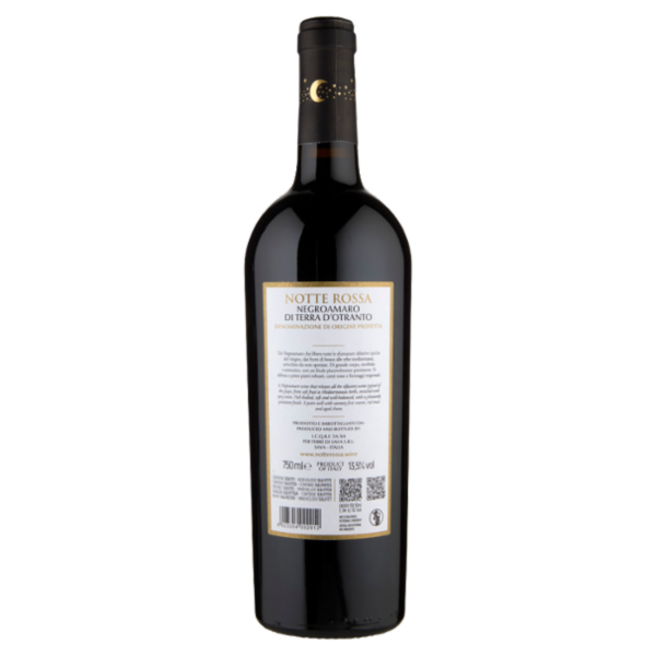 Notte Rossa Negroamaro di Terra d'Otranto DOP 750 ml