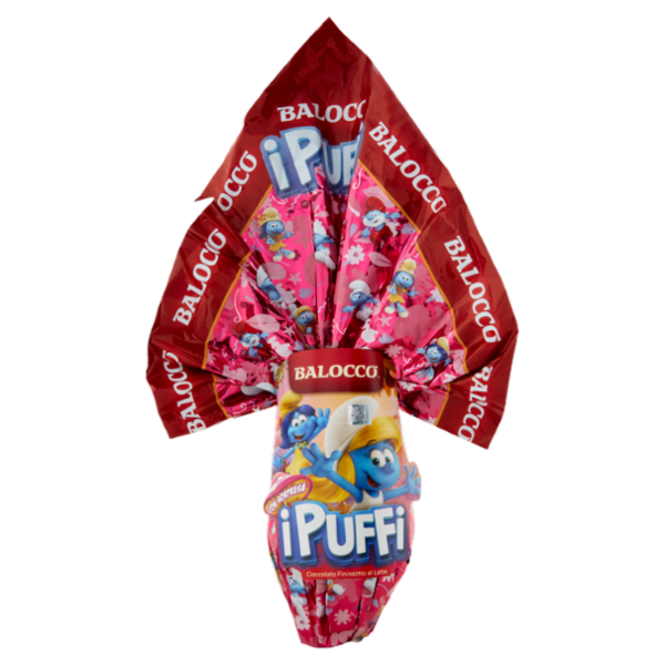 Balocco Uovo Cioccolato Finissimo al Latte i Puffi 150 g
