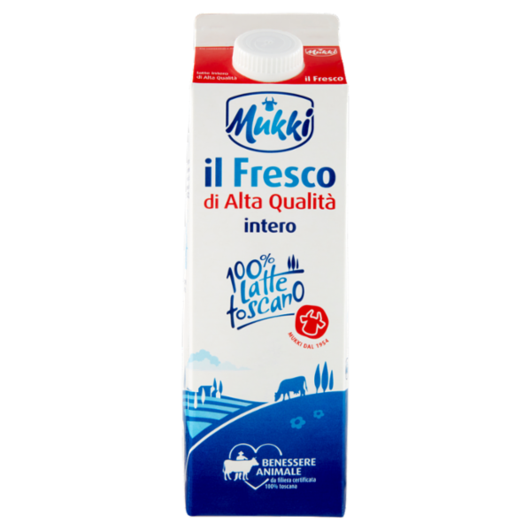 Mukki il Fresco di Alta Qualità intero 1 Litro