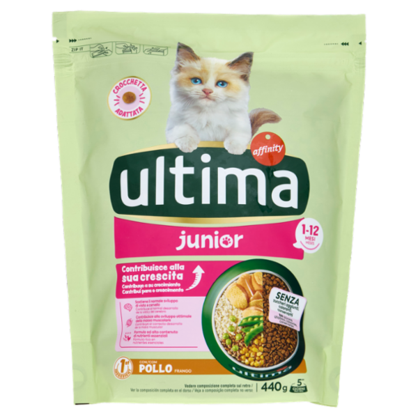 ultima Cat Junior 1-12 Mesi con Pollo 440 g
