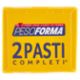 Pesoforma Barrette 2 Pasti, sostitutive del pasto, gusto Caramello Crispy, 235 kcal a pasto, 2 x 60g