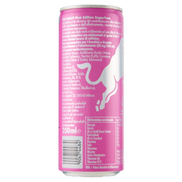 Red Bull Energy Drink, Gusto Frutti di Bosco, Senza Zuccheri, 250 ml