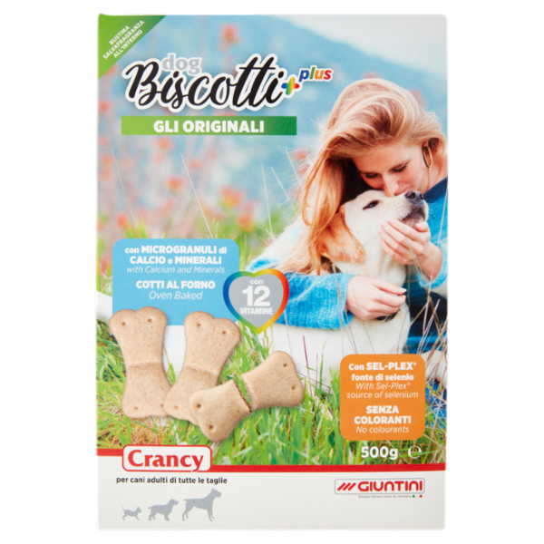 Giuntini Crancy Biscotti plus dog 500 g