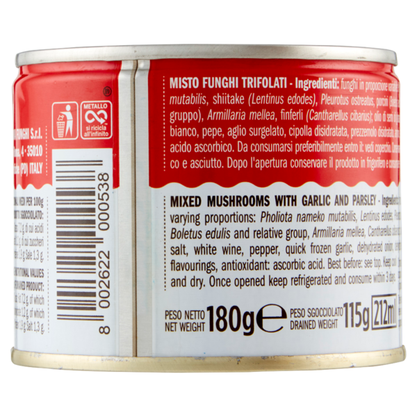 nova Misto Funghi Trifolati 180 g