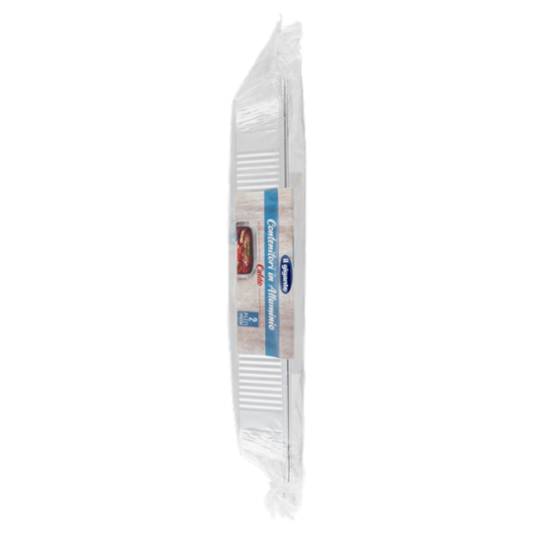 IL GIGANTE Contenitori in Alluminio Caldo 12 Porzioni 2 pz