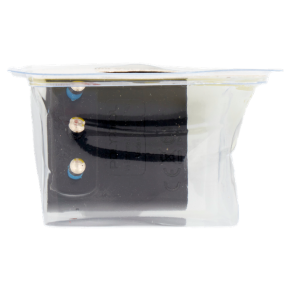 Selex Adattatore Pluristandard Spina 16A + 2 Prese Bivalenti + 1 Presa Tedesca Nero