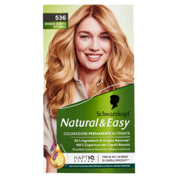 Schwarzkopf Natural&Easy 536 Biondo Dorato Naturale