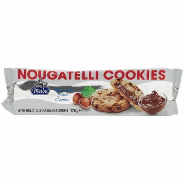 Merba Nougatelli Cookies 175g