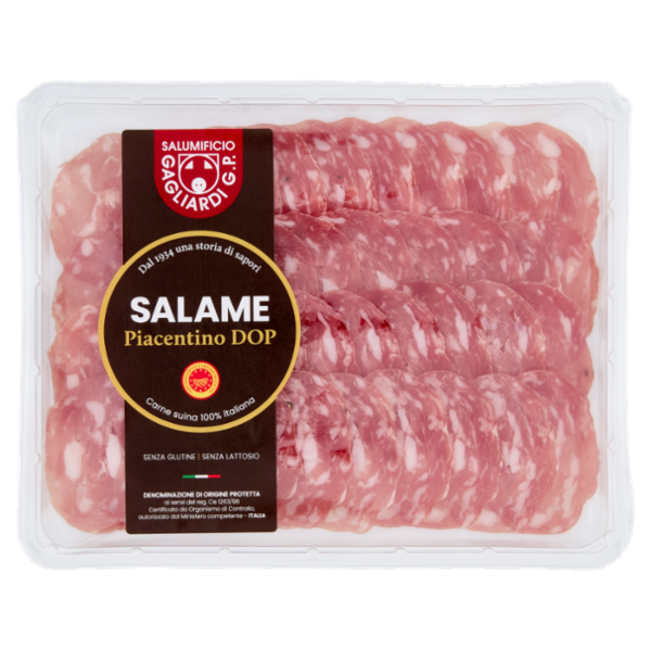 Salumificio Gagliardi G.P. Salame Piacentino DOP 0,100 kg