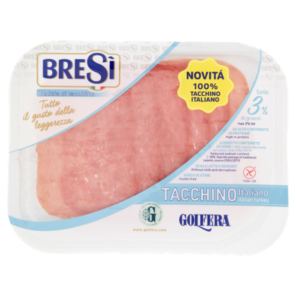 Golfera Bresì delizia di tacchino 75 g