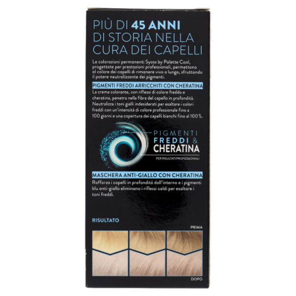 Syoss By Palette Colorazione Permanente 12_59 Biondo Platino Cool
