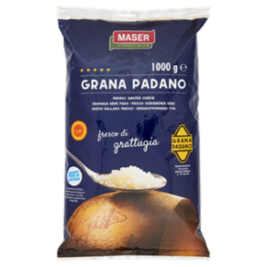 Maser Grana Padano Fresco Di Grattugia 1000 g