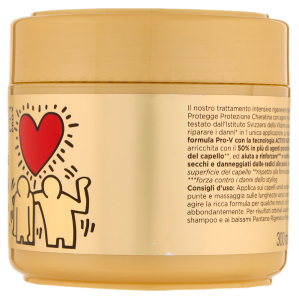 Pantene Pro-V Rigenera e Protegge Maschera Protezione Cheratina Keith Haring 300 ml